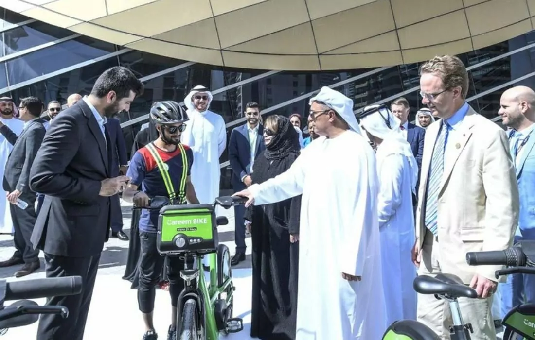 كريم تطلق خدمة الدراجات الهوائية في دبي