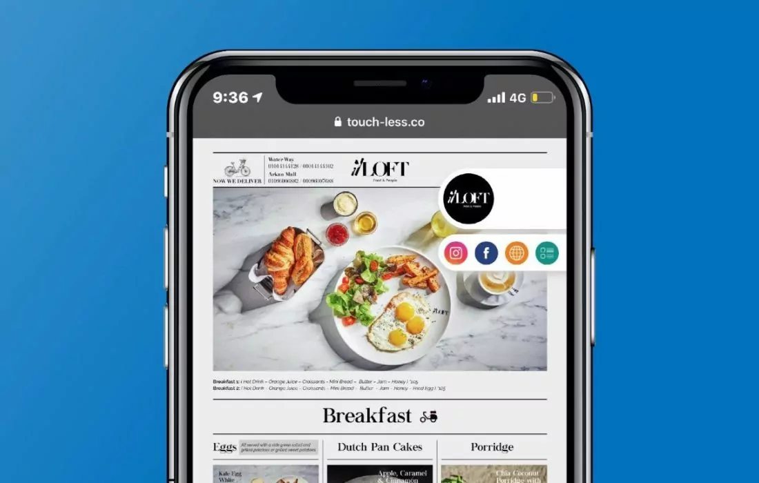 Touc-Less يحل مشكلات العدوى باللمس في المطاعم والمتاجر