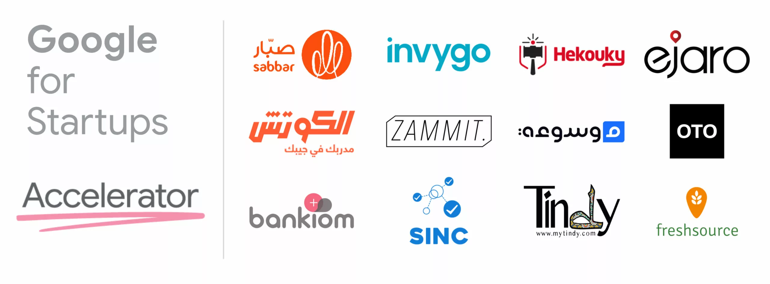 مسرعة جوجل للأعمال تستقبل ١٢ شركة ناشئة في إصدارها الثاني