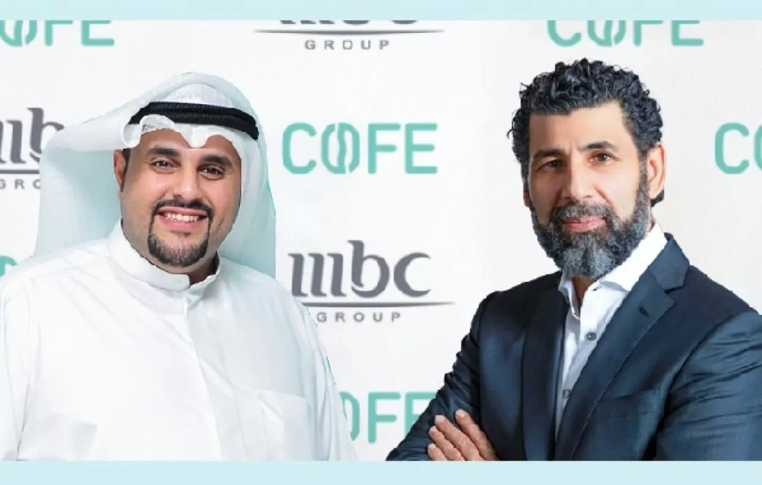 توقيع شراكة إعلامية بين مجموعة MBC وتطبيق COFE
