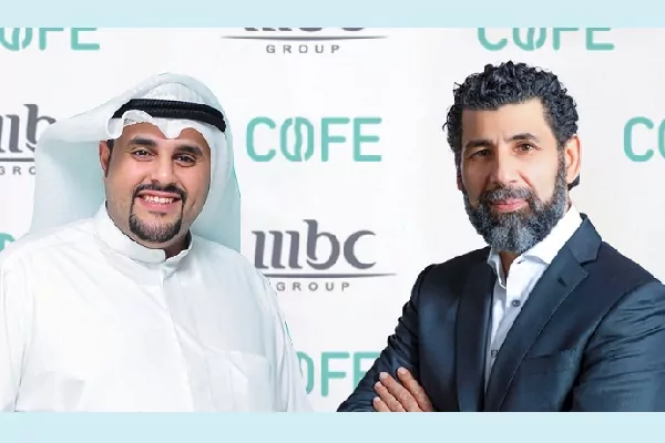 توقيع شراكة إعلامية بين مجموعة MBC وتطبيق COFE