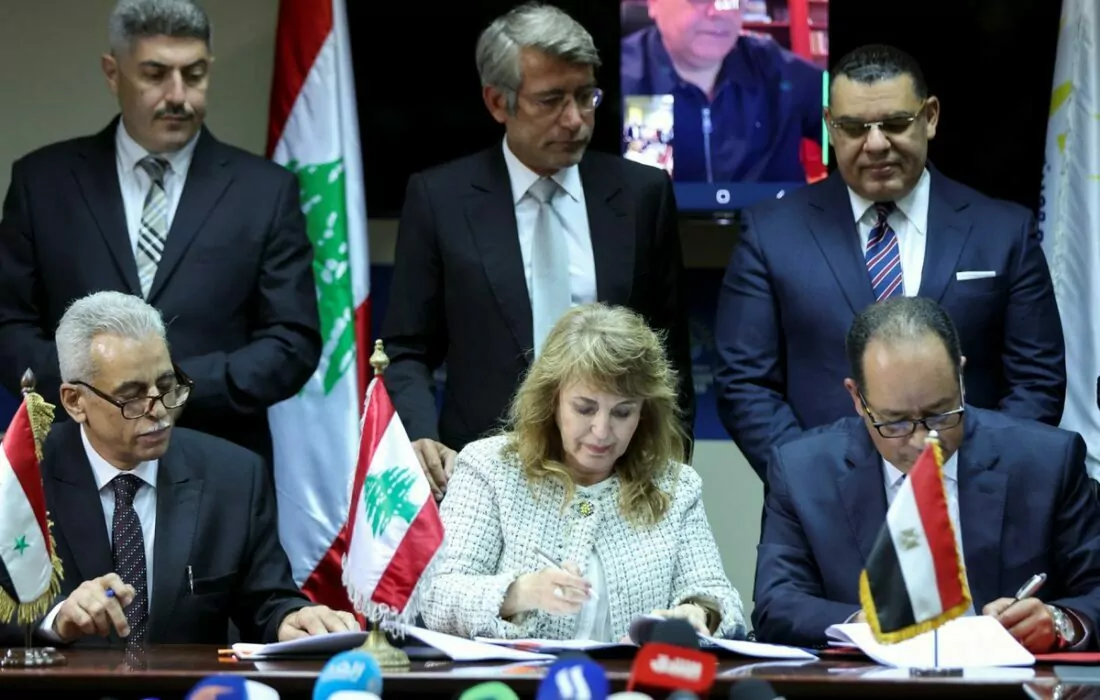 مصر تعقد اتفافية لتصدير الغاز الطبيعي للبنان عبر سوريا