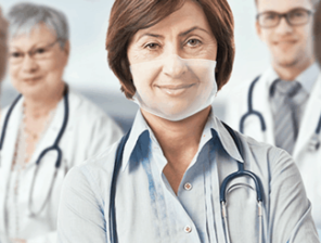 HMCARE: Transparent Masks for Better Communication