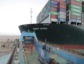 The Ever Given is Finally Refloating
