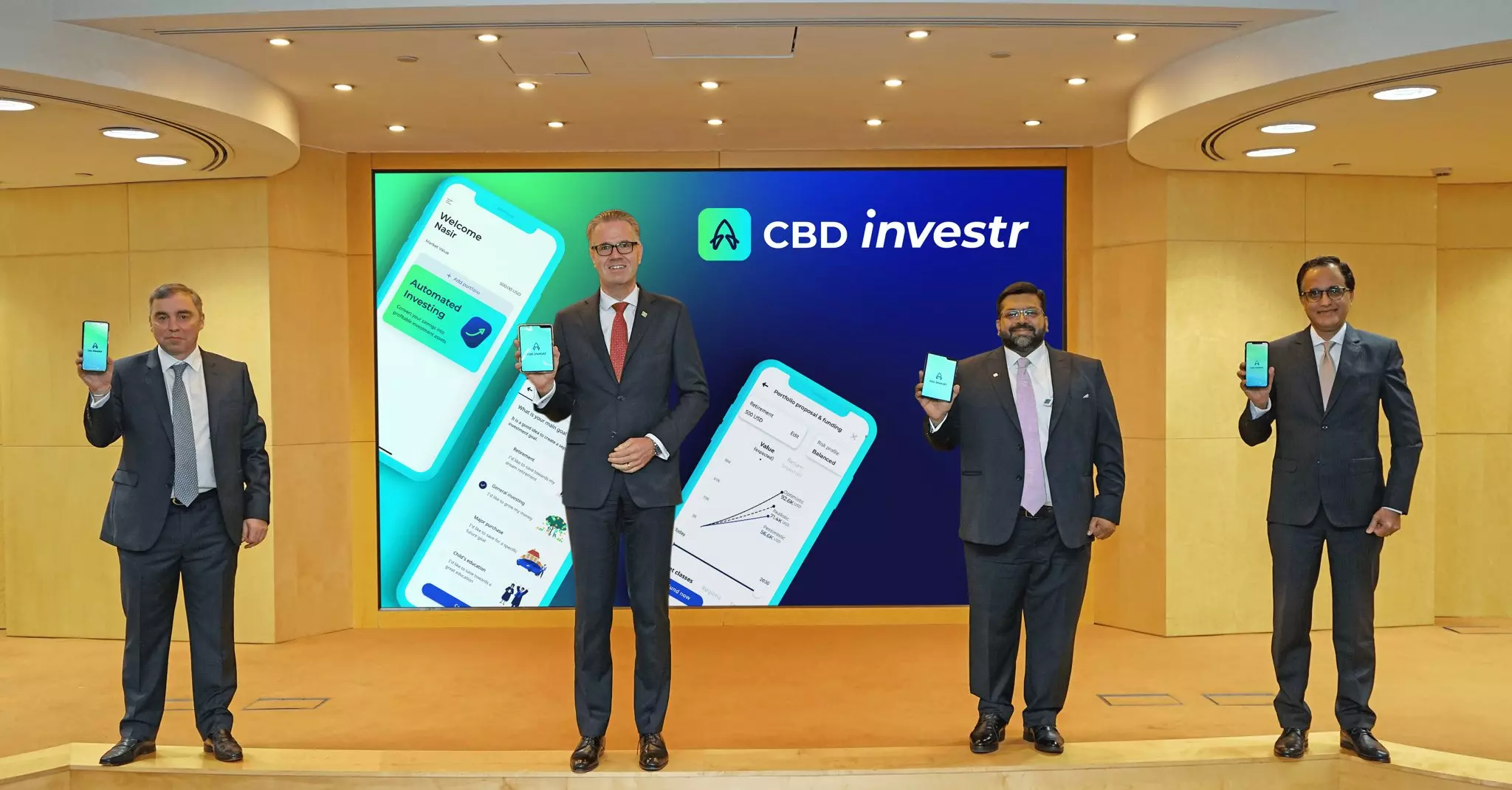 Commercial Bank of Dubai Launches Robo-Advisory Investment App