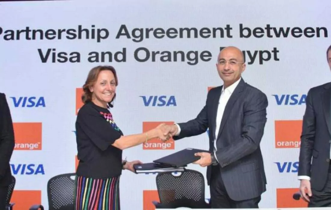 Orange Egypt signs an exclusive agreement with Visa for orange cash customers