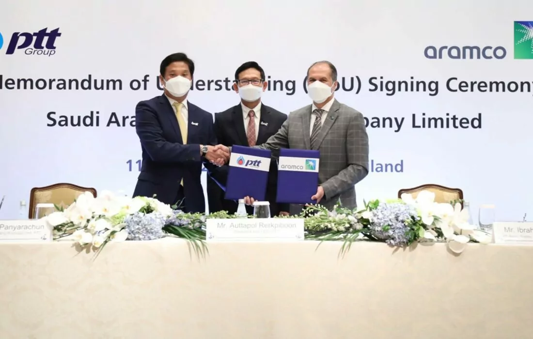 Aramco expands its presence in Asia with PTT MoU
