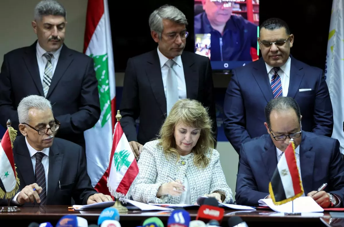 Egypt to export natural gas to Lebanon through Syria