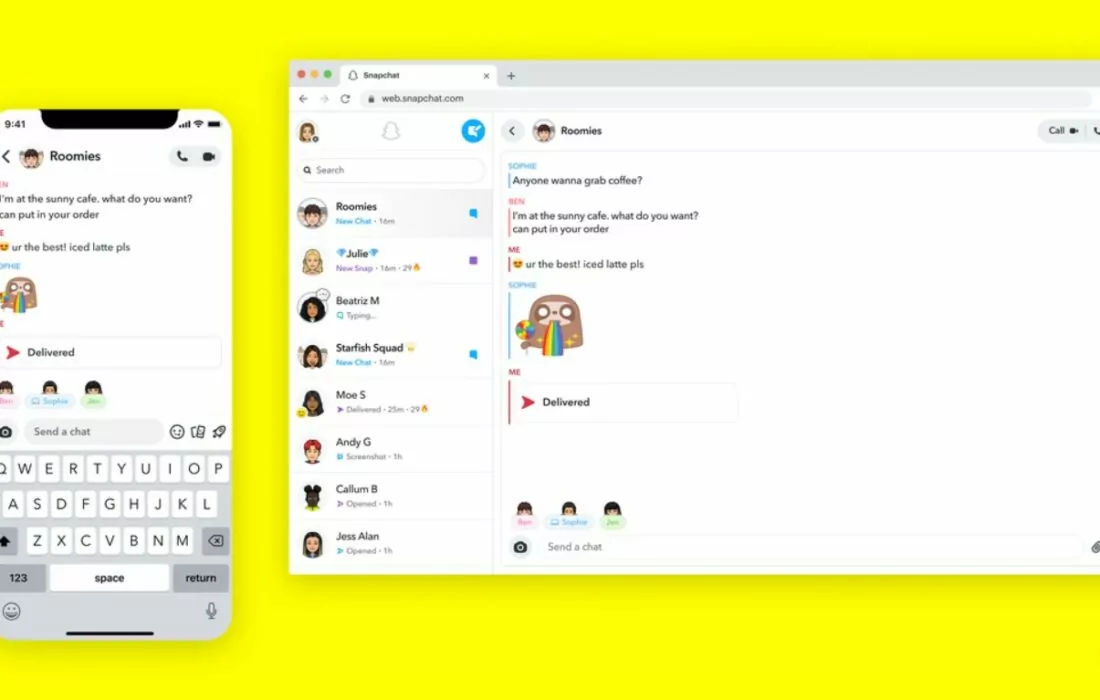 Snap launches Snapchat for Web for desktop users