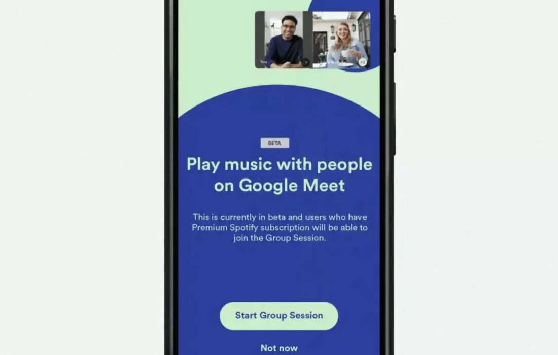 Google Meet now lets you watch YouTube and listen to Spotify together