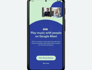 Google Meet now lets you watch YouTube and listen to Spotify together