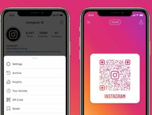 Instagram allows users to share posts, Reels, and locations through QR codes