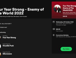 Spotify starts selling live music tickets to fans directly