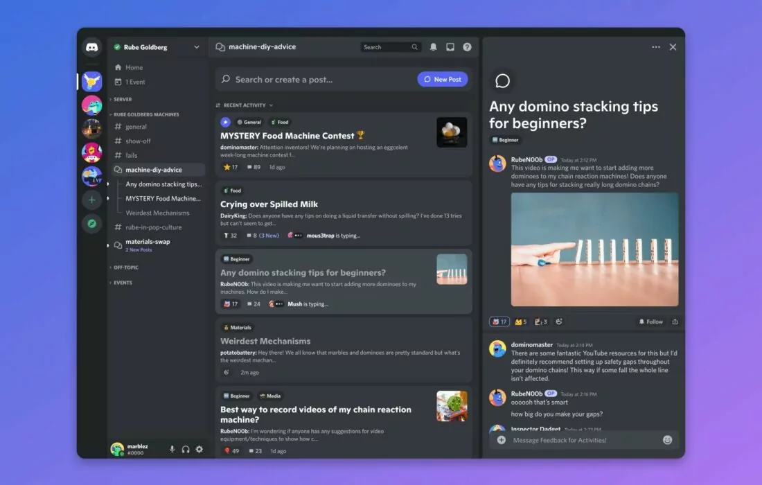 Discord introduces Reddit-inspired Forum channels