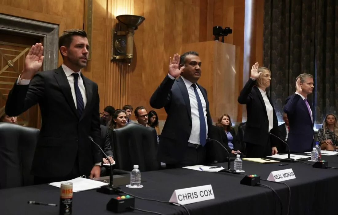 Meta, TikTok, YouTube and Twitter dodge questions on privacy and national security
