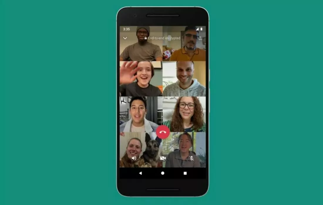 WhatsApp is testing 32-person video chats