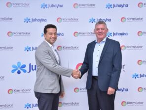 Juhayna signs a contract with KarmSolar to establish a hybrid central power plant