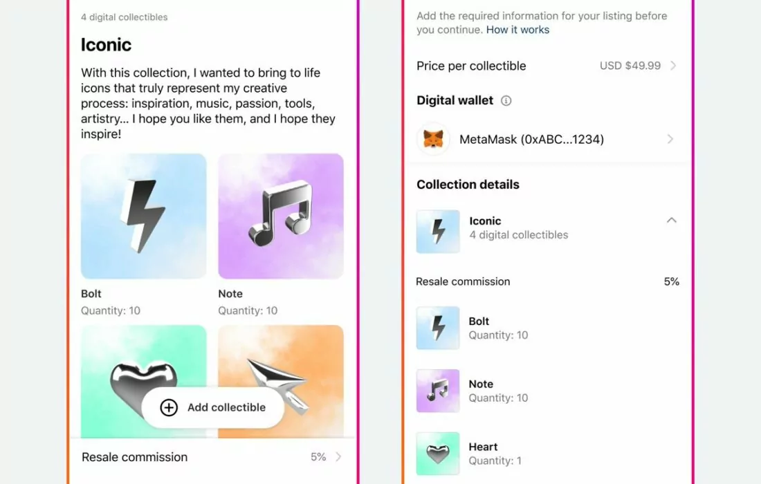 Meta is letting Instagram users mint and trade NFTs using Polygon