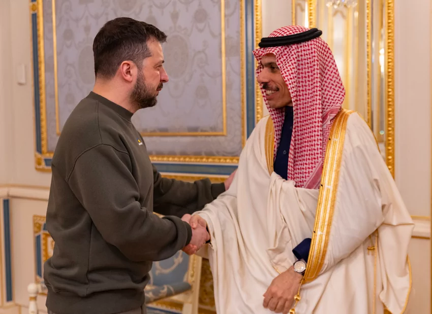 Saudi Arabia signs a $400m agreement with Ukraine