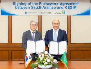 The Export-Import Bank of Korea signed a framework deal worth $6 billion with Saudi’s Aramco