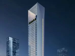 The renowned Infinity Tower hit 55% of its full-height progress