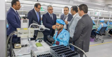 Egypt’s SCZONE witnesses open of 1st factory for mobile accessories  