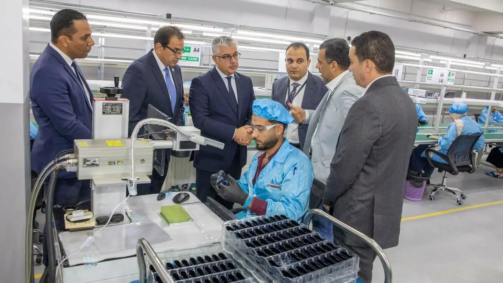 Egypt’s SCZONE witnesses open of 1st factory for mobile accessories  