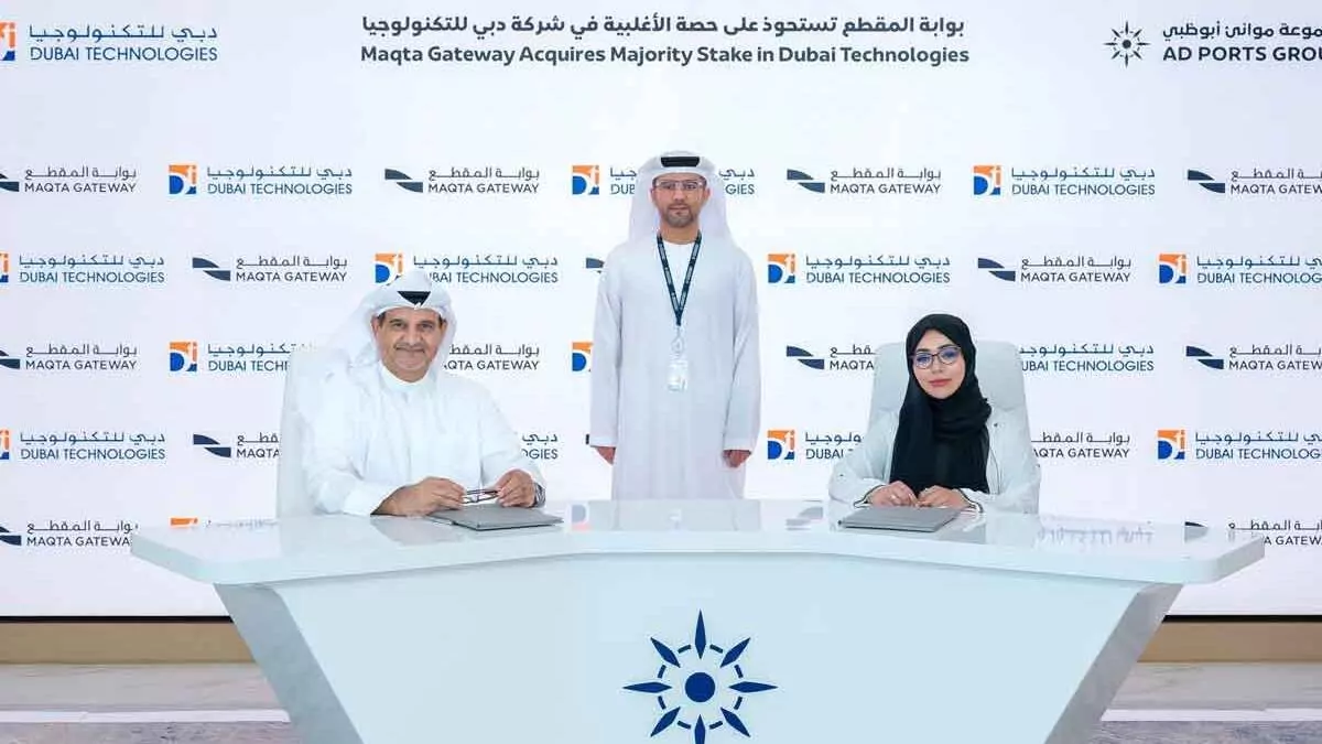 AD Ports Group’s Maqta Gateway Acquires Majority 60% Stake in Dubai Technologies